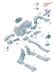New Audi A4 Avant B9 Right Instrument Panel Air Duct Lhd 8W1819726A No Duties. Fixed Price $322.17.