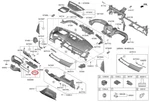 Kia Seltos SP2 Ctr Air Vent Duct Assy 2019-2021 -genuine. Fixed Price $156.59.