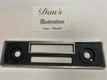 1966/1967 Dodge Dart Plymouth Barracuda Valiant Radio Face Pate. Fixed Price $49.00.
