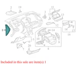 2015 Chevrolet Trax Instrument Panel Side Cover Oem Part #95174294, 42354779. Fixed Price $37.75.