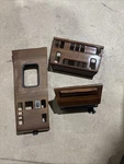 86-95 Mercedes W124 300E Center Dashboard Trim Panel Bezel Cover Wood Oem. Fixed Price $200.00.