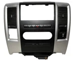 *console Version* 09-2012 Dodge Ram Silver Center Dash Radio Vent Bezel Panel. Fixed Price $149.99.