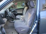 2006-11 Toyota RAV4 *covercraft Carhartt Front Seat Covers Gravel Gray Duckweave. Fixed Price $130.00.