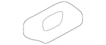 Genuine Land-rover Cushion Shield LR042212. Fixed Price $64.72.
