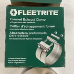 5" Fleetrite Formed Exhaust Clamp W/ Hardware FLTEC50PLA New. Fixed Price $20.00.