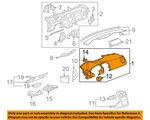 Gm Oem 05-10 G6 Panel-instrument 25774935. Fixed Price $373.65.