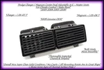 06 07 Dodge Charger 05 08 Magnum Oem Center Dash A/c Heater Vents Black Trim. Fixed Price $48.95.