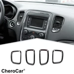 Car Front Dashboard Air Outlet Vent Decor Cover Trim For Dodge Durango 2011-2020. Fixed Price $27.99.