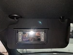 2018 Dodge Charger Driver Sun Visor Illuminated Black Used 268-02309L. Fixed Price $80.70.