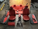 Bmw 428I 435I F33 Coupe Oem 14-18 Set Interior Sport Heated Seat Door Panel Red. Fixed Price $1310.31.