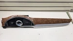 08-12 Buick Enclave Center Dash Clock Instrument Panel Trim Woodgrain Silver. Fixed Price $89.99.