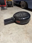 1958 Chevy Impala V8 Oil Bath Air Cleaner Assembly Original Gm 4 Barrel Bel. Fixed Price $250.00.