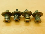 Door Strike Bolts Set Of 4 Mopar B-body 1975-1979 77CC1-1E5. Fixed Price $26.95.