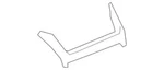 Genuine Gm 2008-2012 Chevrolet Malibu Panel Accessory Upper Trim 25964865. Fixed Price $110.96.