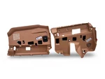 09-15 Bmw 750I Front Driver Under Dash Footwell Trim Cover Panel Set Of 2 Brown. Fixed Price $78.00.