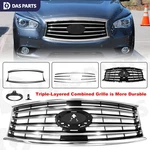 Fit For 2013 2014 2015 Infiniti QX60 JX35 Chrome Grille IN1200123 623103JA0A. Fixed Price $77.69.