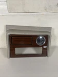 03-06 Escalade Center Console Upper Trim Bezel Clock Woodgrain Gray Gm Oem. Fixed Price $45.45.