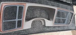2002 Only Cadillac Escalade Single 1.5" Din Dash Bezel Trim Panel Woodgrain. Fixed Price $349.99.