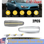 2/4X White Led Side Marker Lamp Turn Signal Light For 08-17 Mitsubishi Lancer. Fixed Price $8.54.