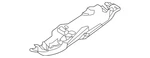 Genuine Nissan Instrument Panel Trim 68106-4RA0B. Fixed Price $106.08.