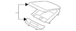 Genuine Subaru Compartment Door 66130SA000ML. Fixed Price $110.68.