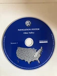 2003 Volkswagen Vw Touareg Navigation Cd Map Ohio Valley S0022-0006-306. Fixed Price $18.98.