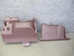 86-89 Toyota Supra MA70L Front Left & Right Lower Knee Trim Panel Set Maroon Oem. Fixed Price $70.06.