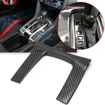 Carbon Fiber Abs Interior Gear Shift Panel Cover Trim For Honda Civic 2016-2021. Fixed Price $13.98.