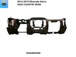 22916759 14-19 Chevy Silverado 1500 2500 High Country Mink Dashboard Panel. Fixed Price $399.00.