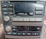 2000 Nissan Infiniti Bose Casette Cd Player Radio Receiver Heater Ac Pn 2383D. Fixed Price $69.00.