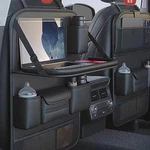 Car Seat Back Organizer Auto Storage Bag With Foldable Table Tray. Fixed Price $24.14.