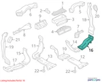 2012 2015 Audi A6 Right Lower B-pillar Air Guide Channel Used Oem 4G0819830. Fixed Price $101.73.