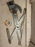 Toyota Land Cruiser BJ60, FJ60, Regulator Front Door Window, Passenger Side. Fixed Price $125.00.