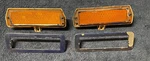 71 72 73 Ford Mustang Shelby Boss Cobra Jet Front Sidemarker Light Lamps. Fixed Price $50.96.