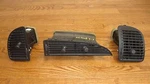 2006 Saab 9-3 Oem Black Dash Air Vents Set Of Left Center Right Side 050515. Fixed Price $149.99.