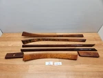 97-03 Oem Bmw E39 Front Left Right Dashboard Door Wood Trim Vavona Set *. Fixed Price $229.95.