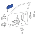 For Mitsubishi Raider 06-09 Front Left Outer Exterior Door Handle. Fixed Price $104.47.