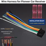 Wire Harness For Pioneer DEH-X4600BT DEHX4600BT DEH-X6600BT DEHX6600BT Kit. Fixed Price $10.95.