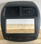 2017 - 2020 Mitsubishi Outlander Sport Oem Center Dash Radio Bezel Carbon Fiber. Fixed Price $129.97.