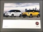 2013 Fiat 500L 1-PAGE Brochure Photo Spec Card. Fixed Price $9.56.