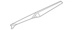 Genuine Audi Upper Trim 4K1-853-190-B-2XB. Fixed Price $216.55.