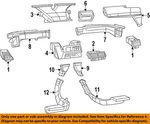 Chrysler Oem 09-20 Journey Instrument Panel Ducts-floor 5058524AB. Fixed Price $53.97.