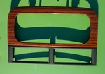 Jeep Grand Cherokee 02-04 Dash Radio Trim Panel 55116519AB Oem Red Woodgrain. Fixed Price $19.99.