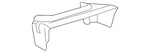 Genuine Audi Water Deflector 80B-819-979-C-9B9. Fixed Price $25.95.