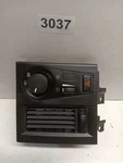 Volvo Headlight Switch & Hazard Button Panel 22977101 With 1135-001 Vent, # 3037. Fixed Price $75.00.