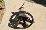 2003 Gmc Sierra 3500 Sle Steering Column With Wheel And Key 6.6L 13011. Fixed Price $174.25.