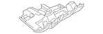 Genuine Audi Lower Cover 4G1-880-301-6PS. Fixed Price $184.35.