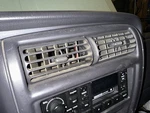1997-2001 Jeep Cherokee Xj Center Dash Bezel Heater Ac Vents Pair. Fixed Price $30.00.