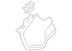 Genuine Audi Panel 83B-853-189-A-V58. Fixed Price $249.63.