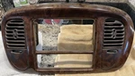Ford F150 Expedition Center Dash Radio Air Vent Climate Bezel Woodgrain 97-03. Fixed Price $125.00.